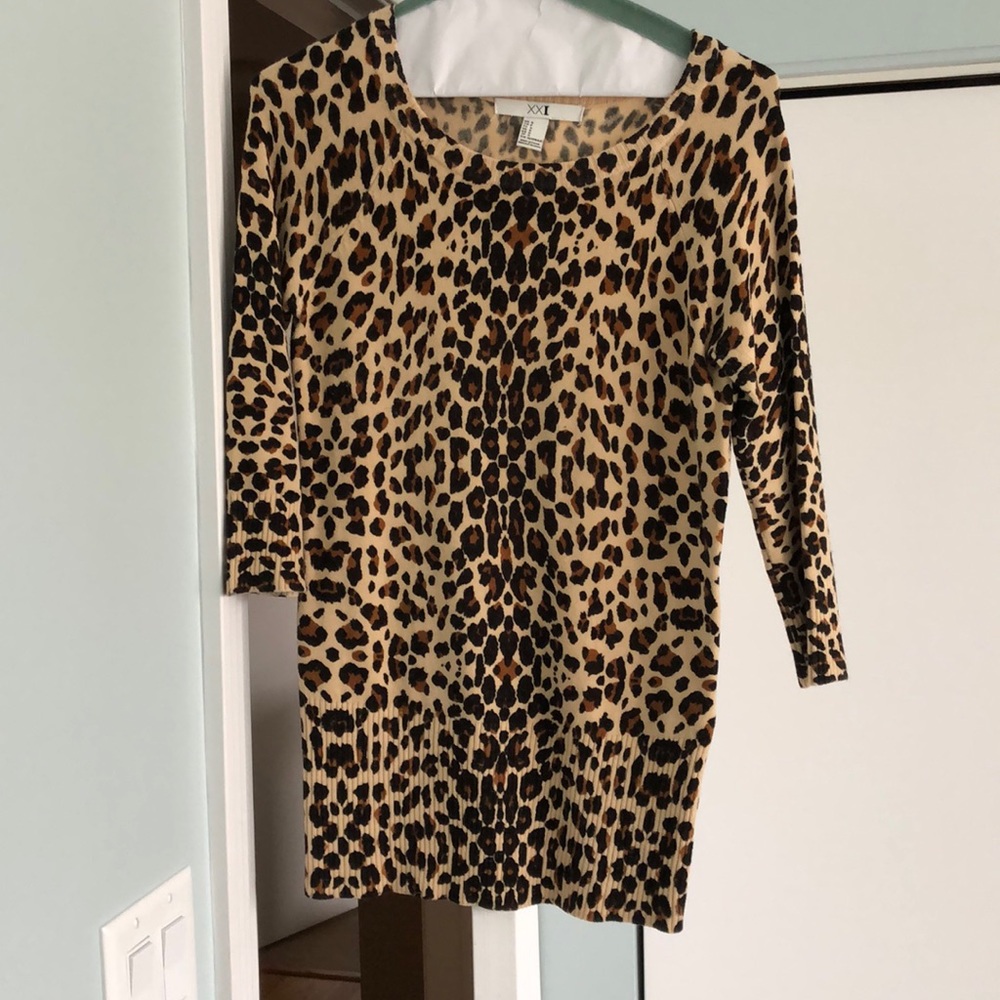 Leopard sweater